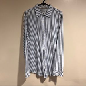 Men’s banana republic long sleeve button down dress shirt